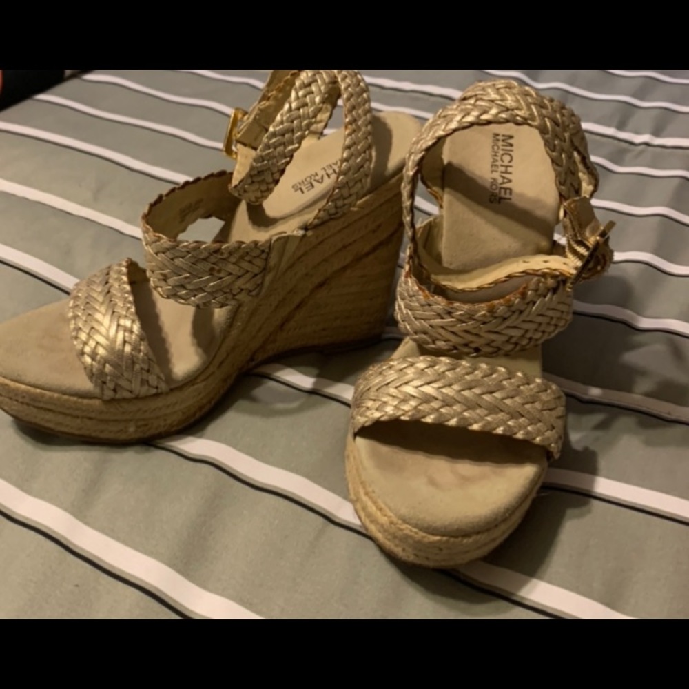 Michael Kors wedge sandals
